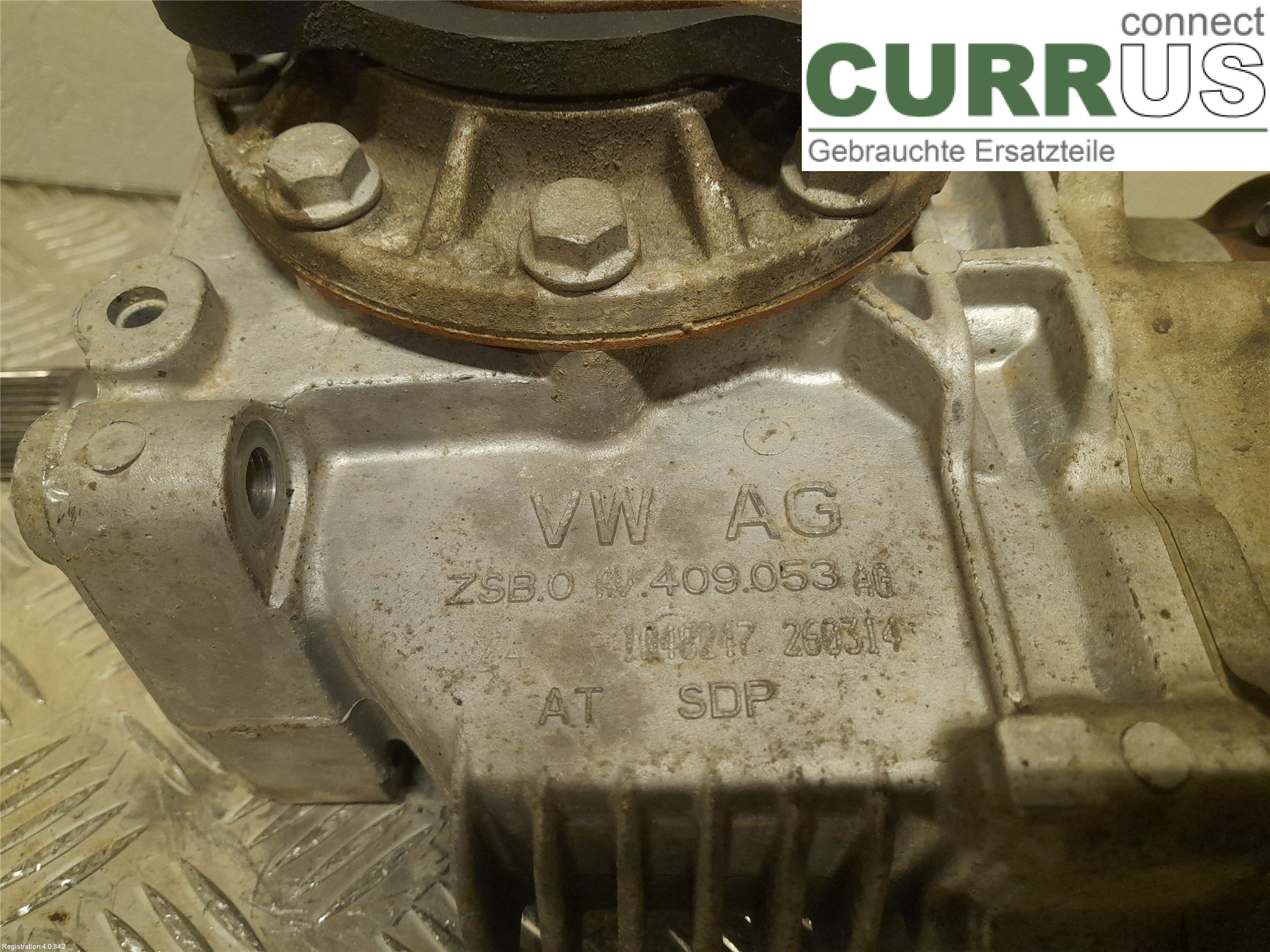 SKODA SUPERB      09-15 Distribution gear box 0AV409053AG CFGB