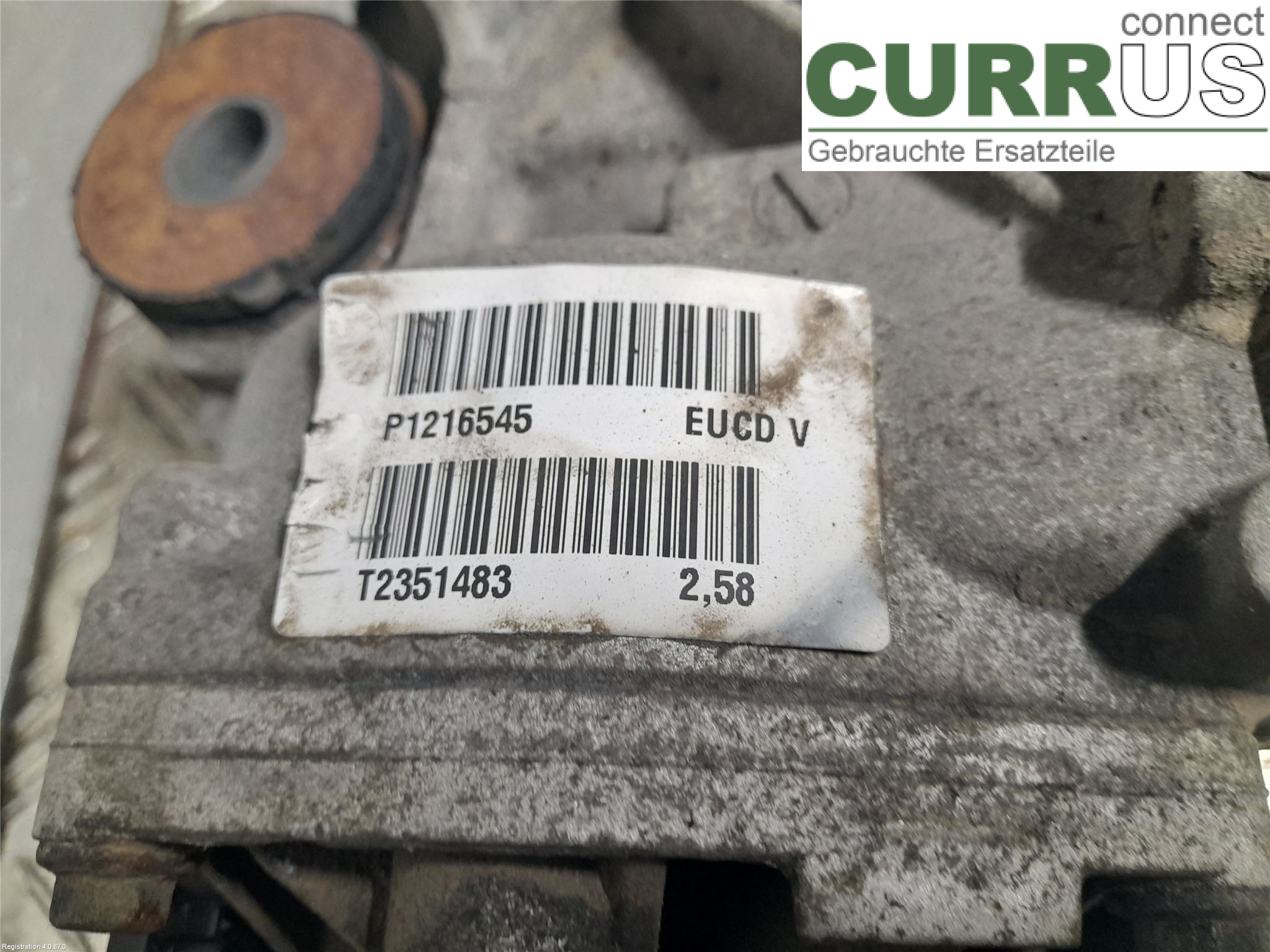 VOLVO XC70  14-16 Differential 36012670 D5244T12