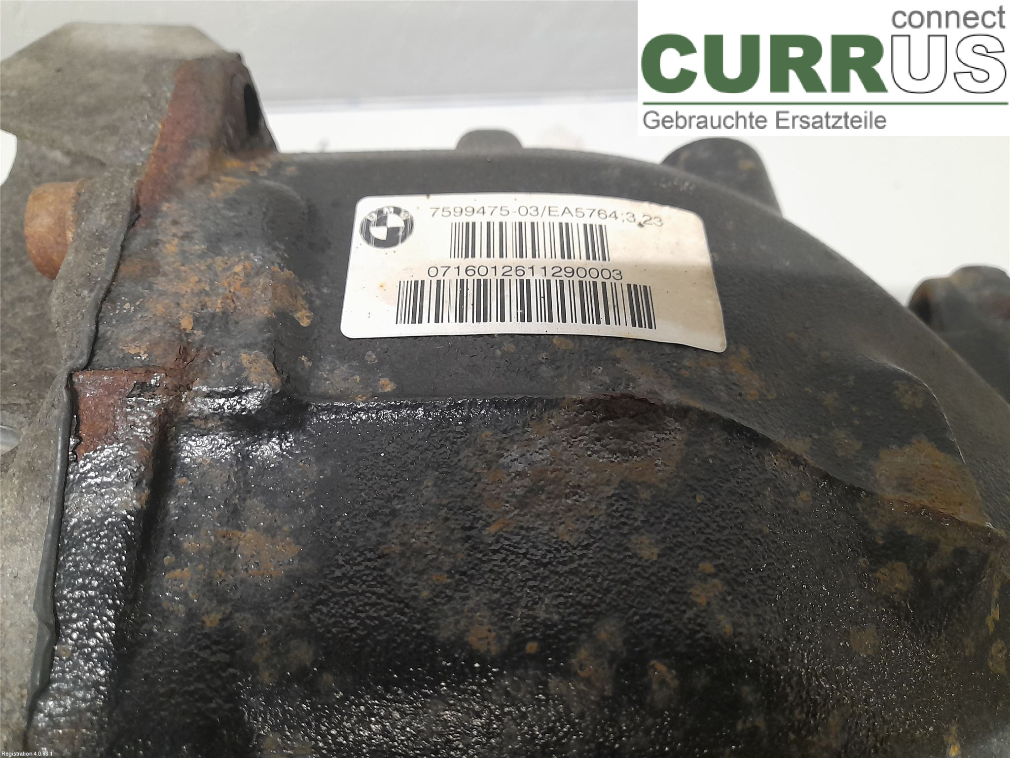 BMW 3 F30/F31/F80    12-19 Differentiel 33107599475 B47-D20A