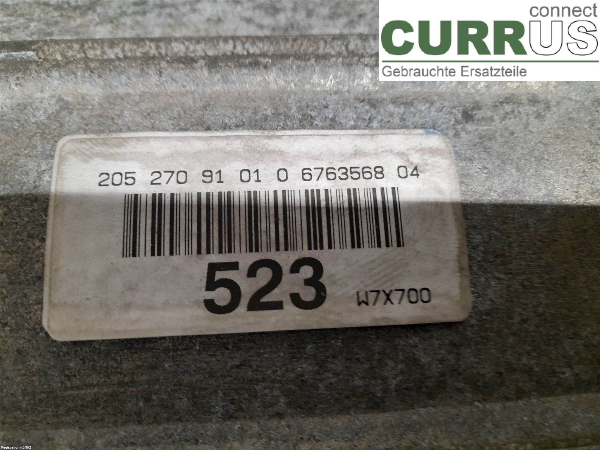 MB C-KLASS (W205)  14- Gearkasse Automatisk A 205 270 92 01 M276.823