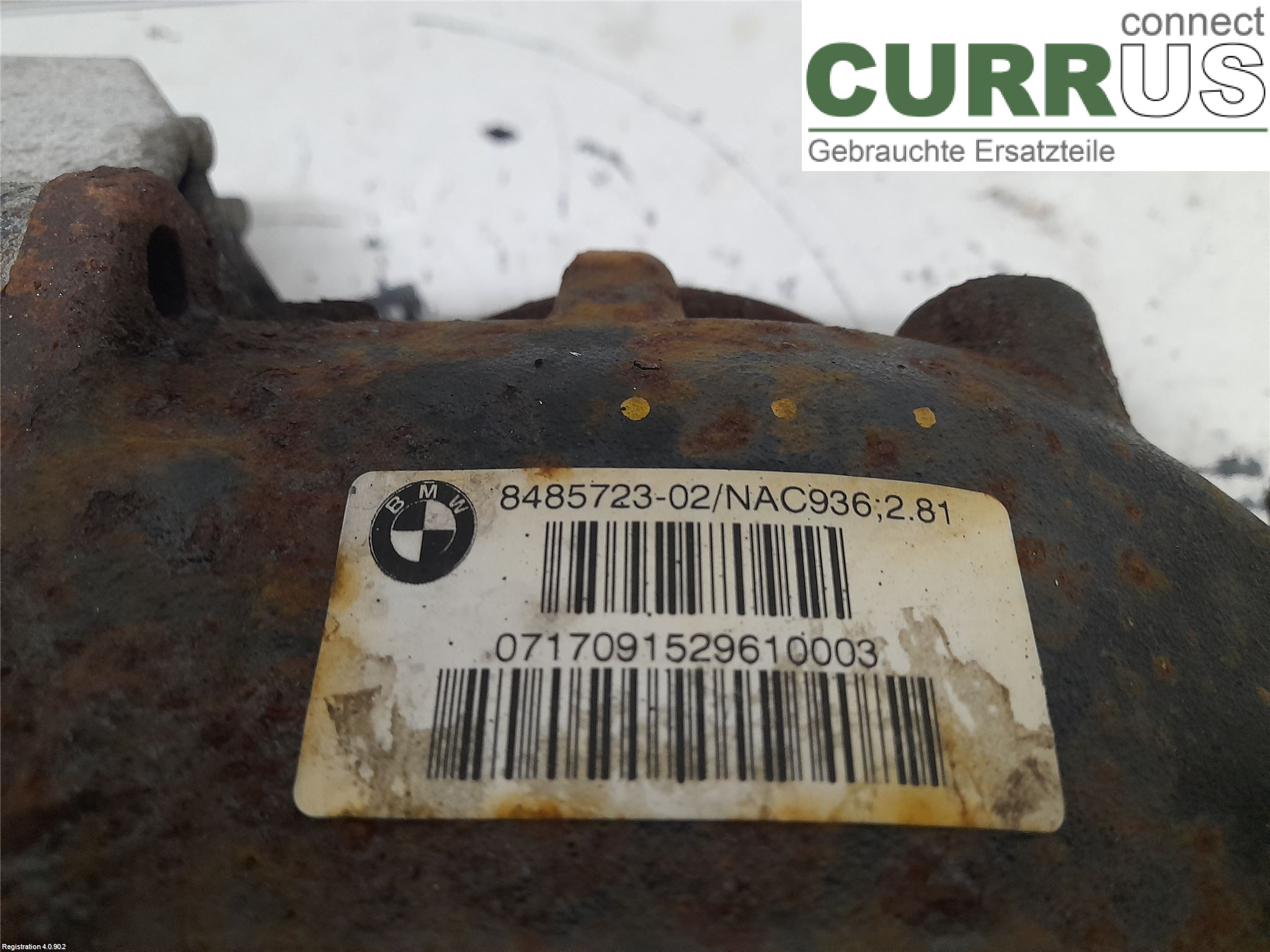 BMW 3 F30/F31/F80    12-19 Differential 33 10 8 485 723 B48-B20B