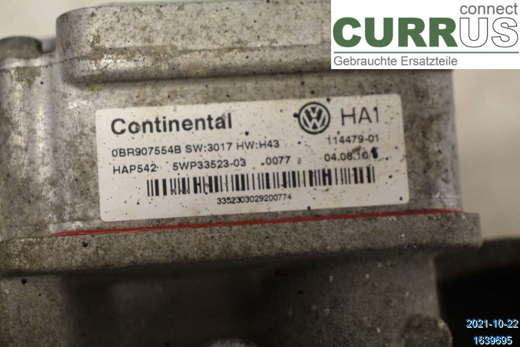 SKODA YETI Differentiel 0BR525554A 2,0 TDI