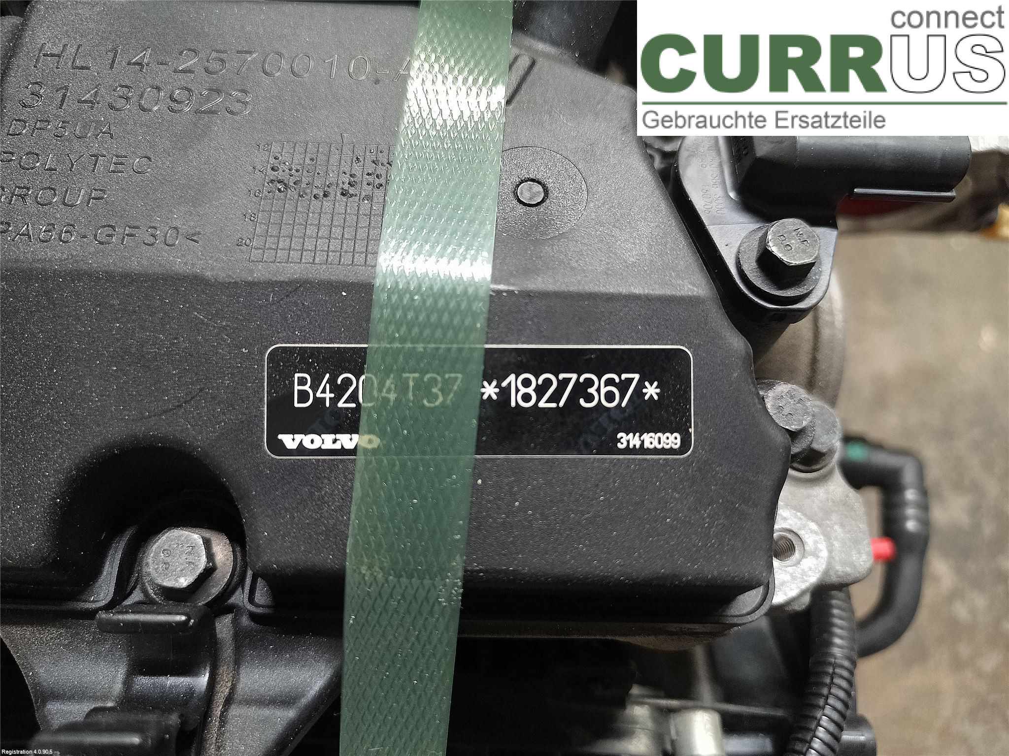 VOLVO V60  14-18 Engine 36002970 B4204T37