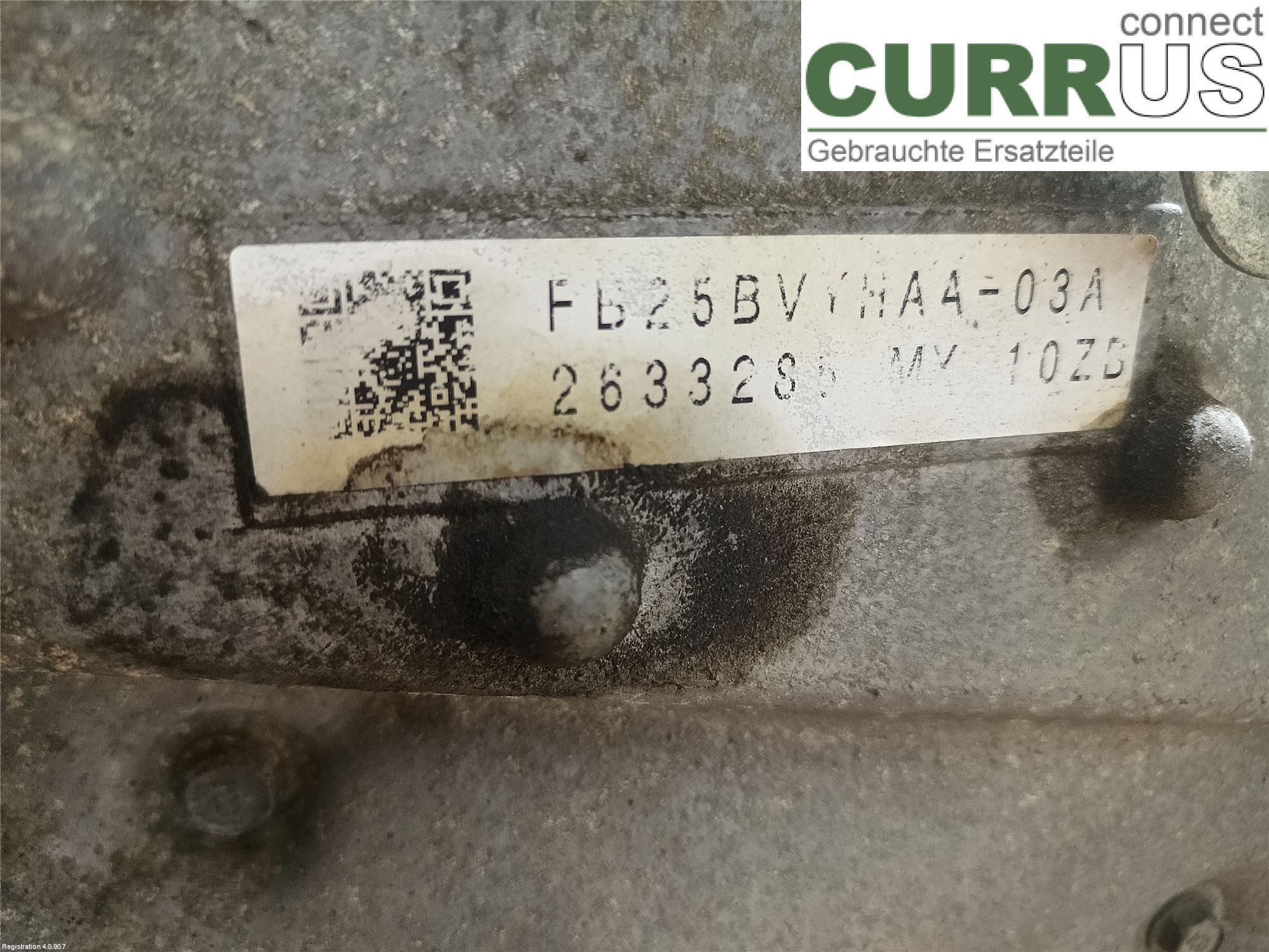 SUBARU OUTBACK  15-20 Motor FB25BVYHAA-03A FB25