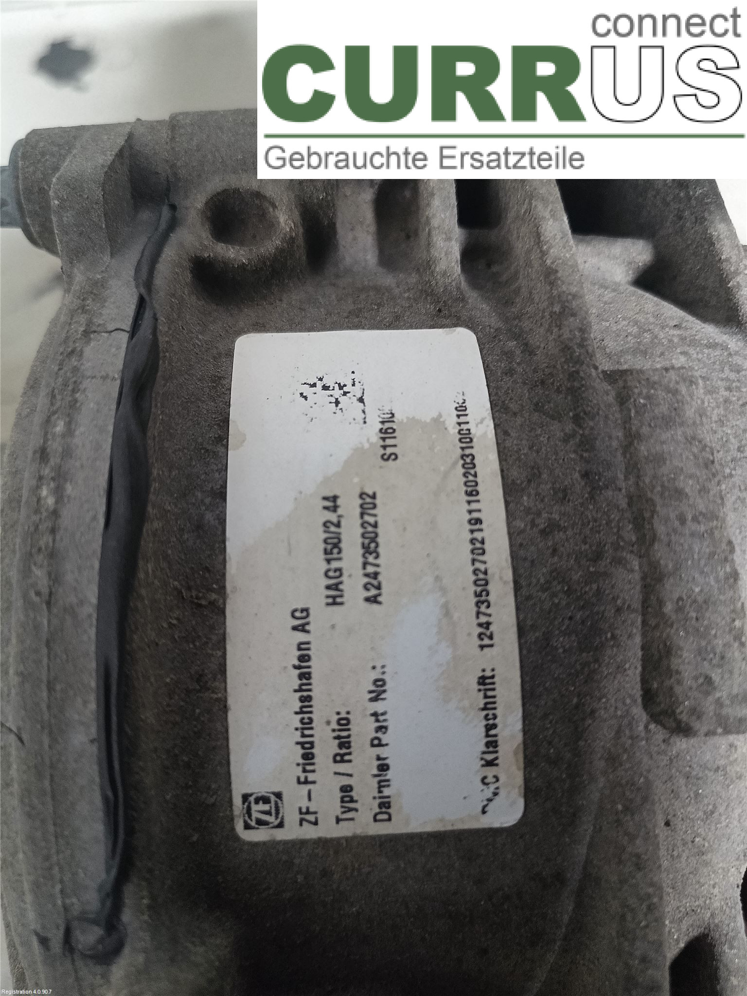 MB CLA-KLASS (C118/X118)  19- Differential A 247 350 51 04 M260.920