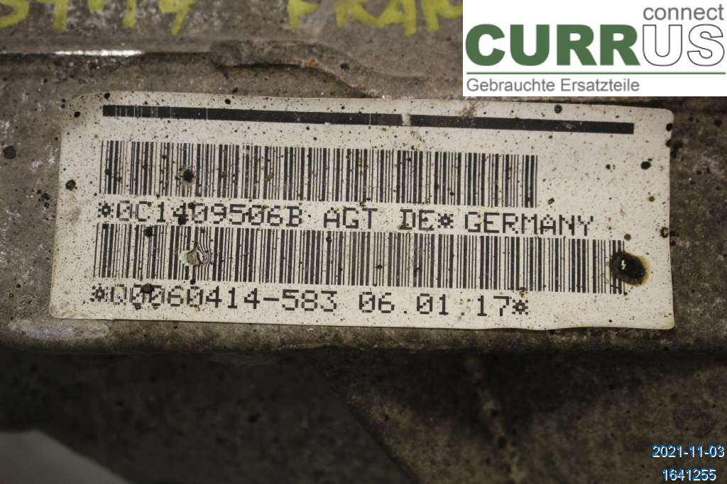 VW AMAROK  10-22 Differential 0C1409506B 3,0 TDI