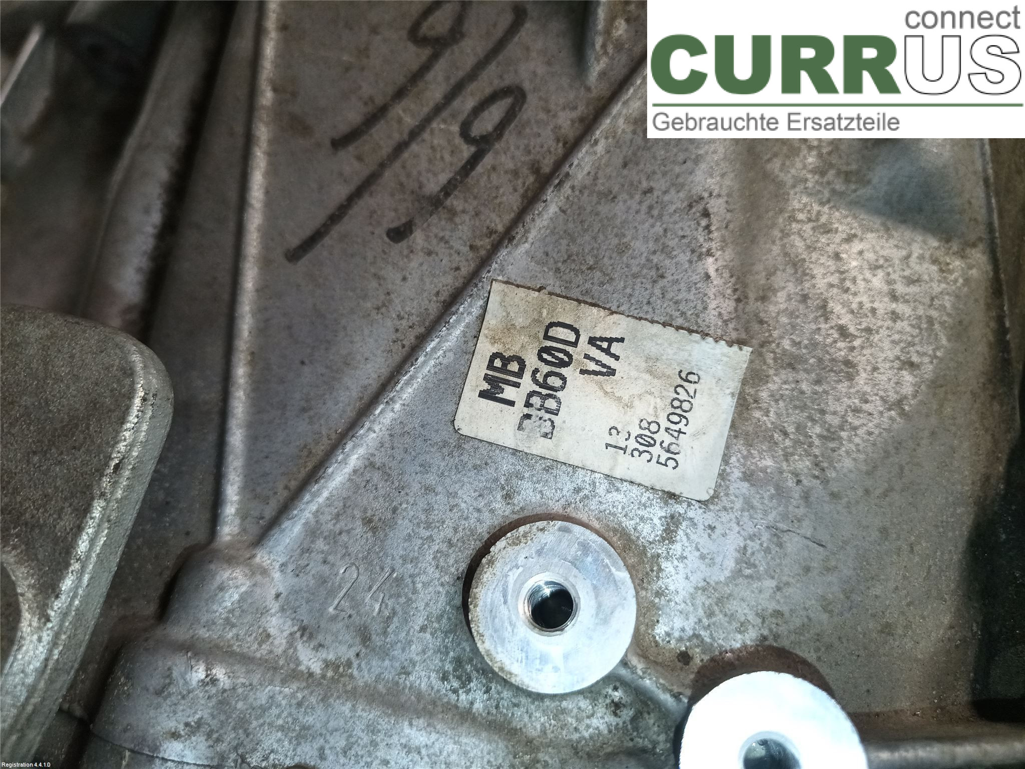 NISSAN QASHQAI   10-14 6-Gang-Getriebe 32010BB60D R9M