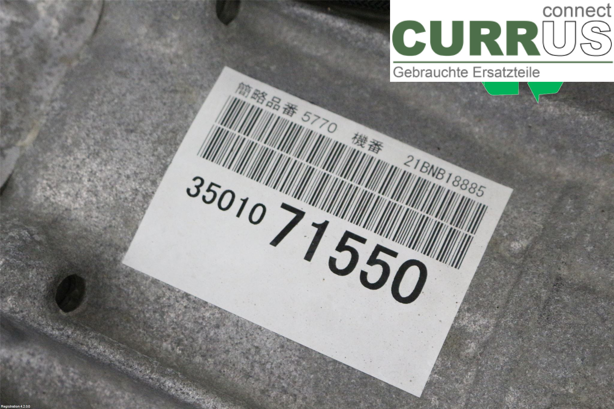 TOYOTA HILUX  16- Automatikgetriebe 3500071350 1GD-FTV