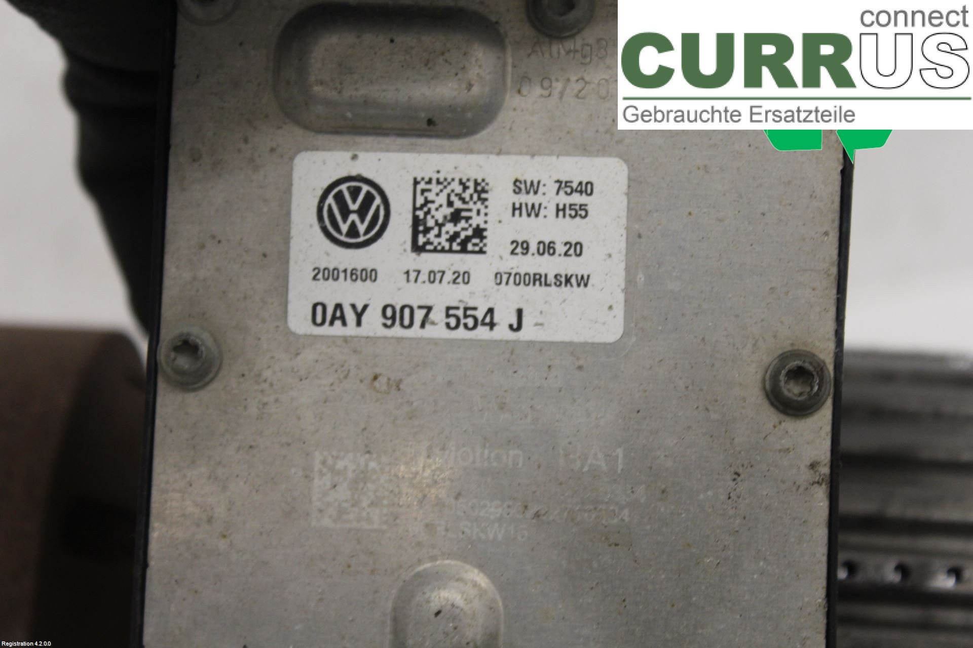 VW CADDY  16-20 Differential 0CQ598549 DFSE