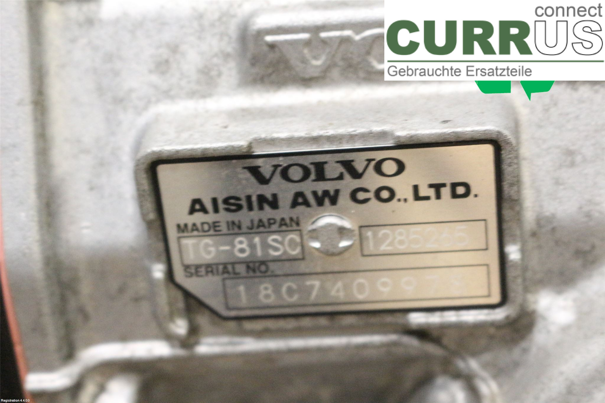 VOLVO XC60  18- Gearbox (Automatic) 36050867 D4204T14