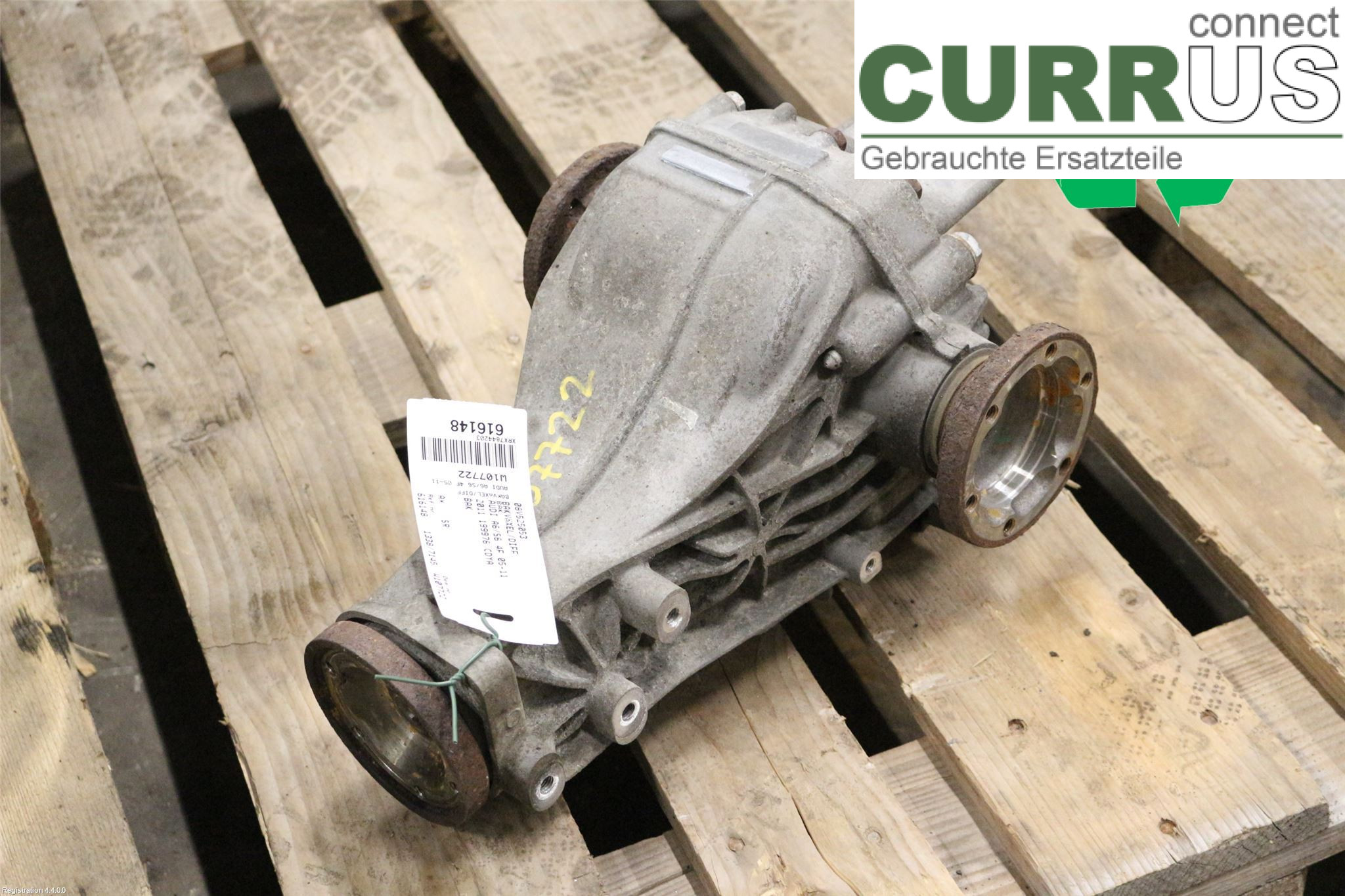 AUDI A6/S6     05-11 Differentiel 08V525053 CDYA