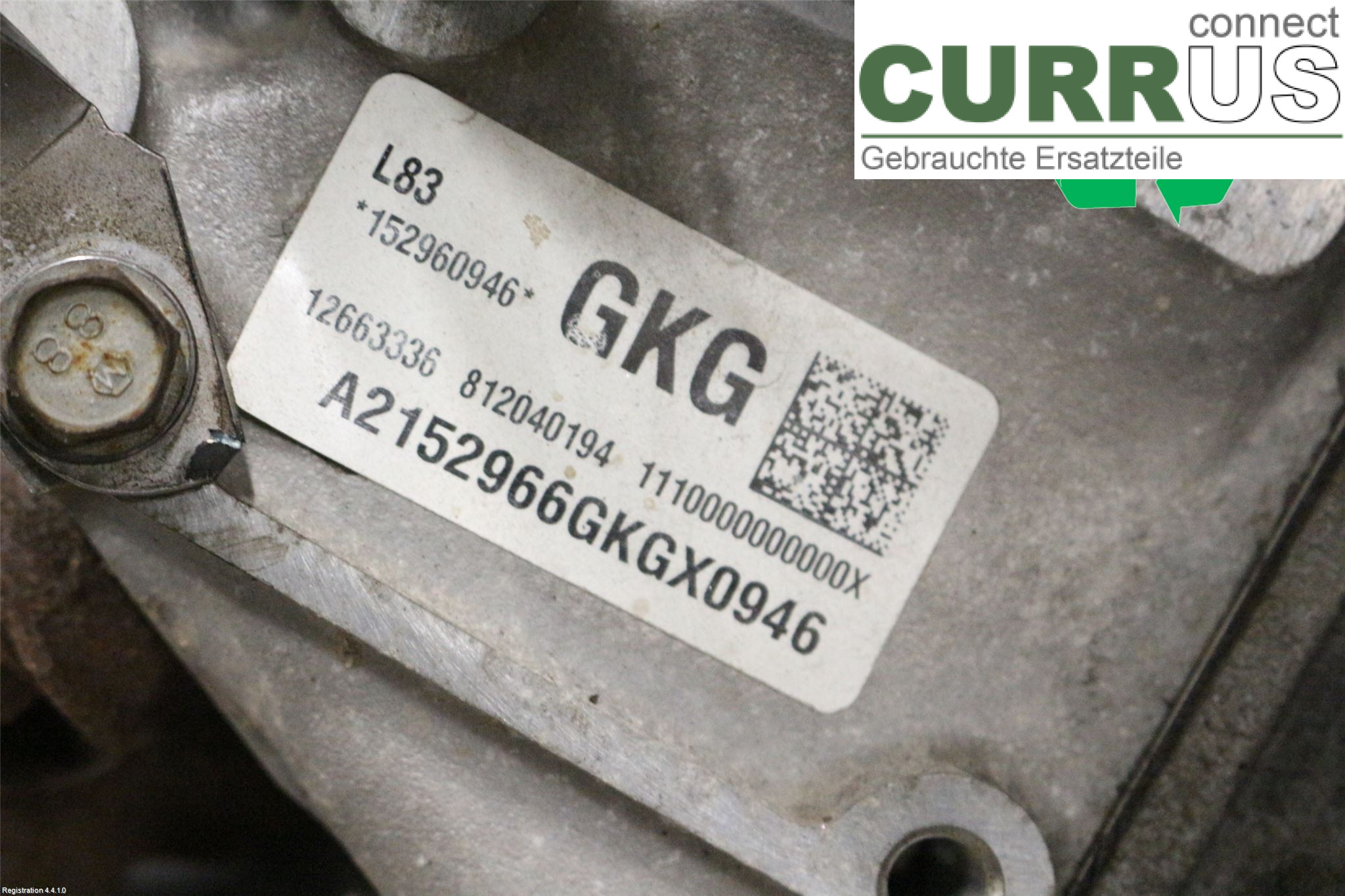 CHEVROLET SILVERADO PICKUP Engine 12668643 L83