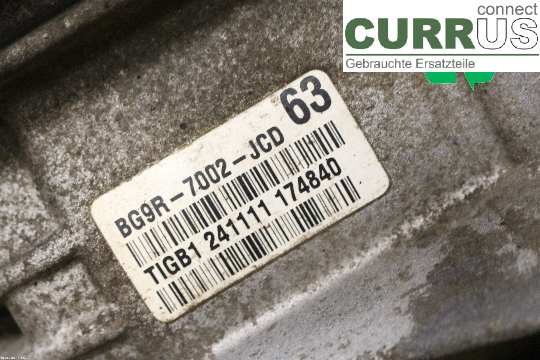 VOLVO V60  11-13 Gearbox (6-speed) 36051127 D4162T