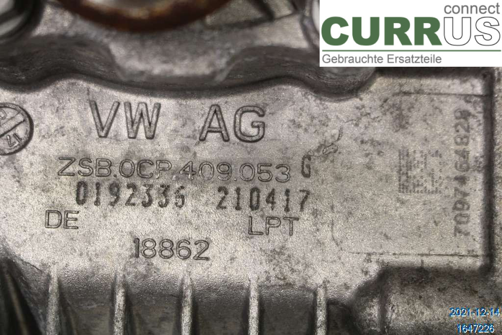 SKODA KODIAQ 17-24 Distributionsgearkasse 0CP409053L 2,0 TDI