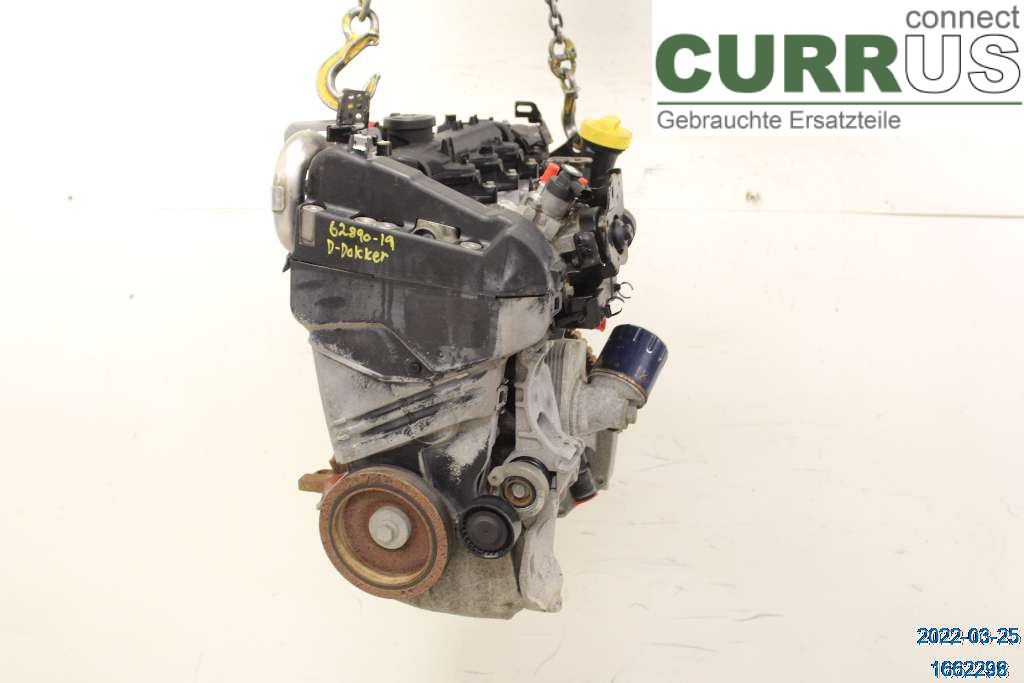 DACIA DOKKER Motor 8201708459 1.5 DCI