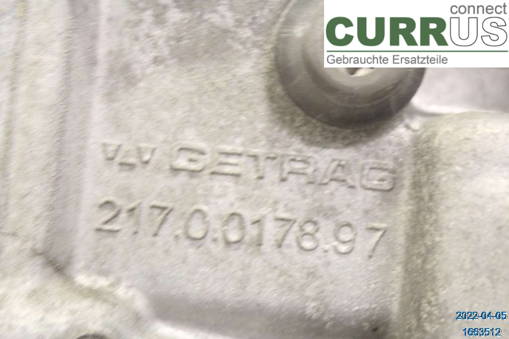 BMW 3 E90/91 SED/TOU 05-12 Gearbox (6-speed) 23007626315 2.0 I