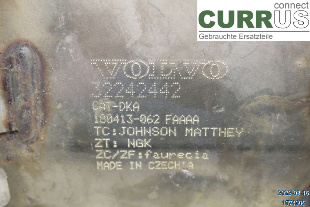 VOLVO XC60  18- Partikelfilter 36003330 T5 2.0