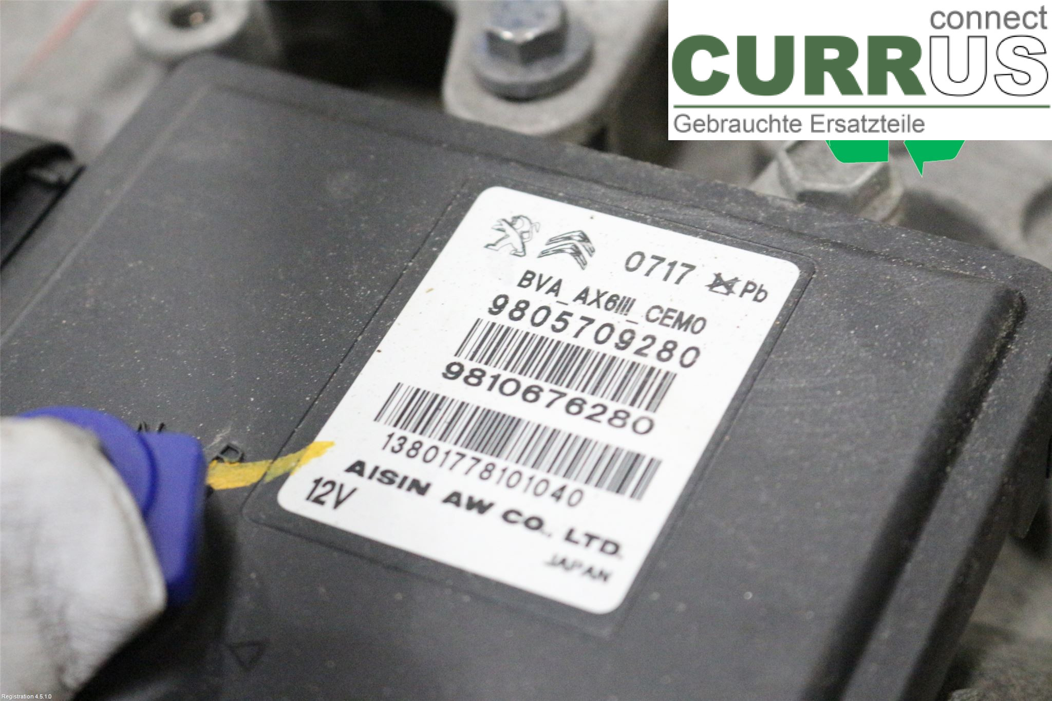 PEUGEOT 308  14-21 Gearbox (Automatic) 1637309980 BHZ