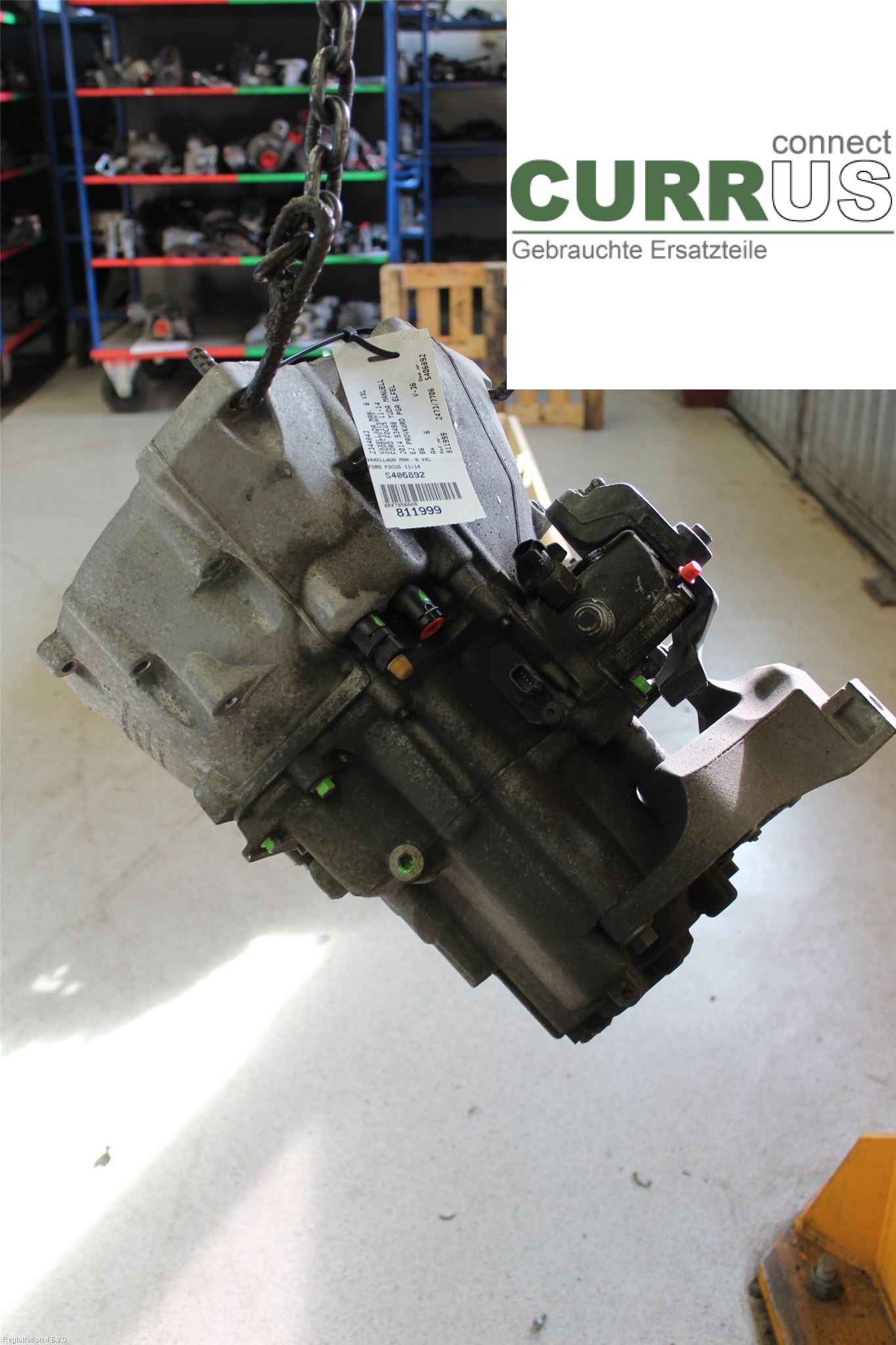 FORD FOCUS  11-14 Gearbox (6-speed) 2344843 YUDA
