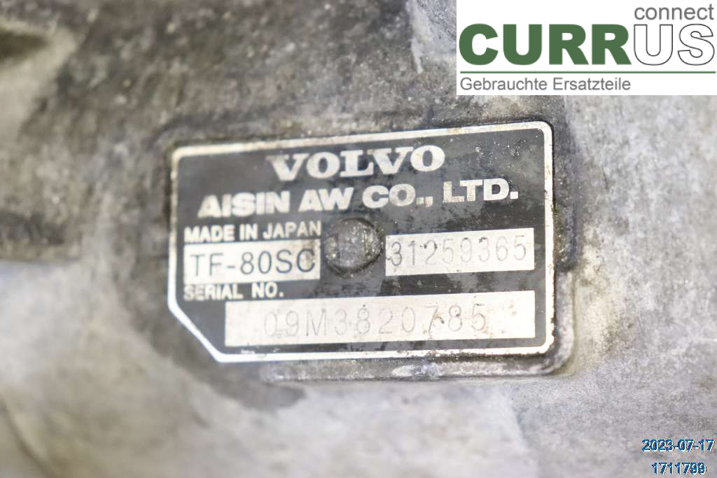 VOLVO XC70   08-13 Boîte automatique 36050884 D5 2,4 D5244T10