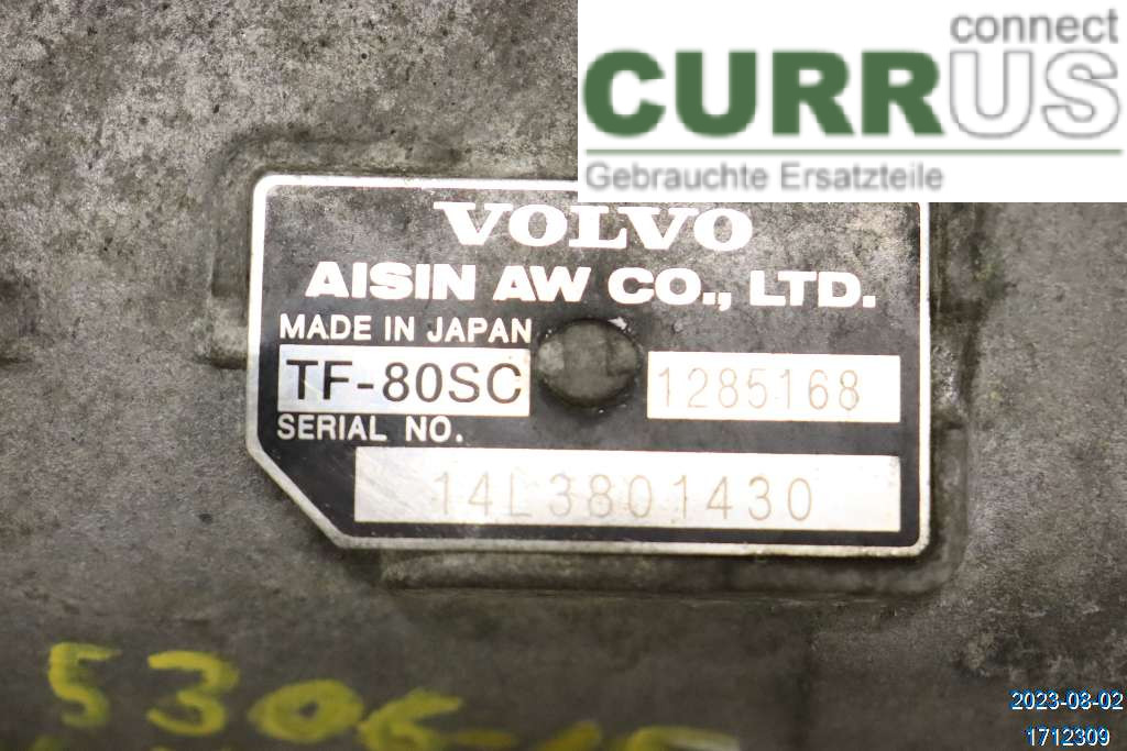 VOLVO V70    14-16 Boîte automatique 36050946 2.4