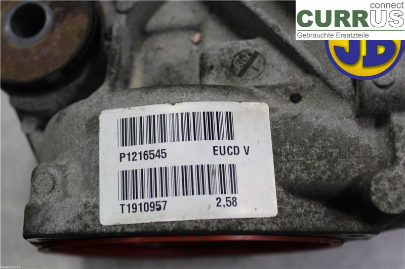 VOLVO XC70  14-16 Differential 36012670 D5244T15