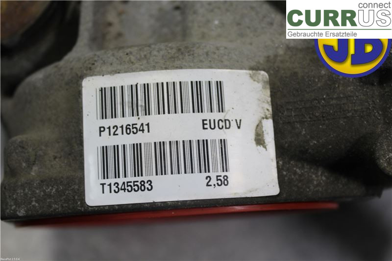 VOLVO XC70   08-13 Differential 36012670 D5244T17