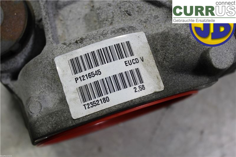 VOLVO V70    14-16 Différentiel 36012670 D5244T12