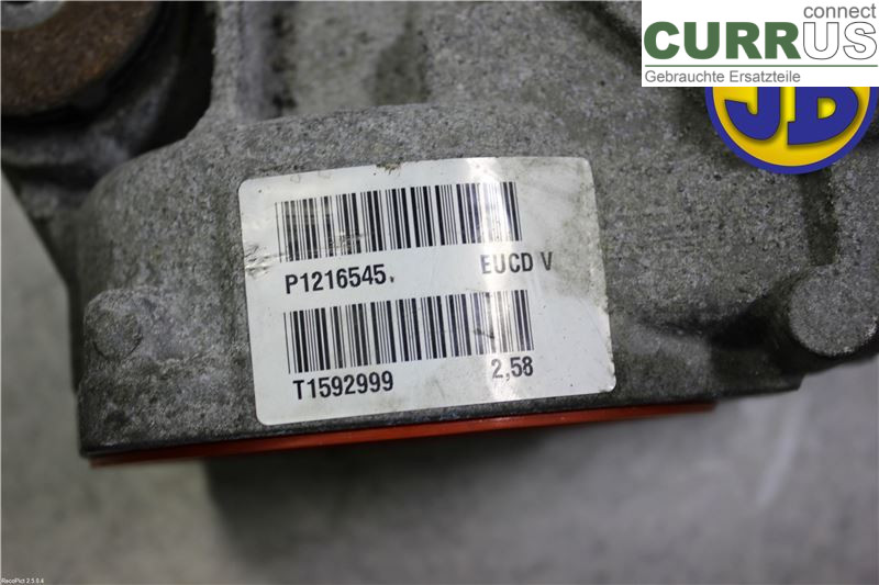VOLVO XC60  14-17 Différentiel 36012670 B5204T9