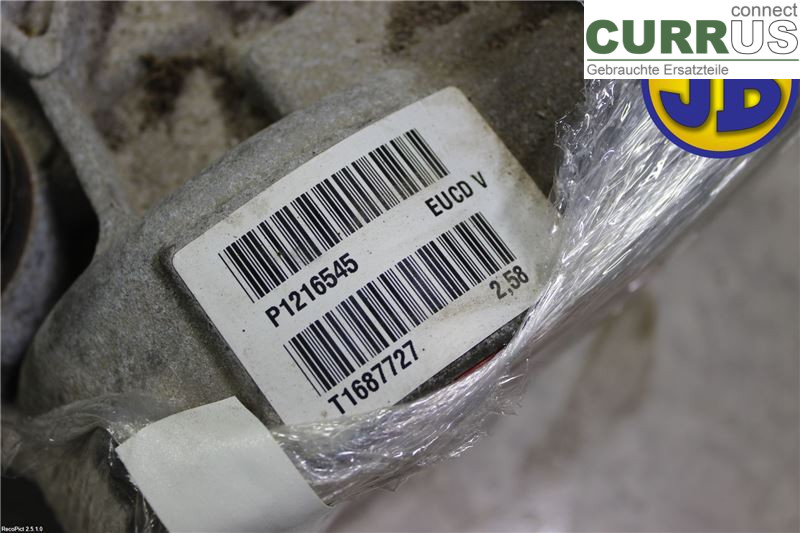 VOLVO XC70  14-16 Differential 36012670 D5244T17
