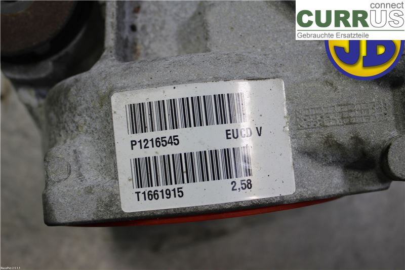 VOLVO XC70  14-16 Differential 36012670 B6324S4