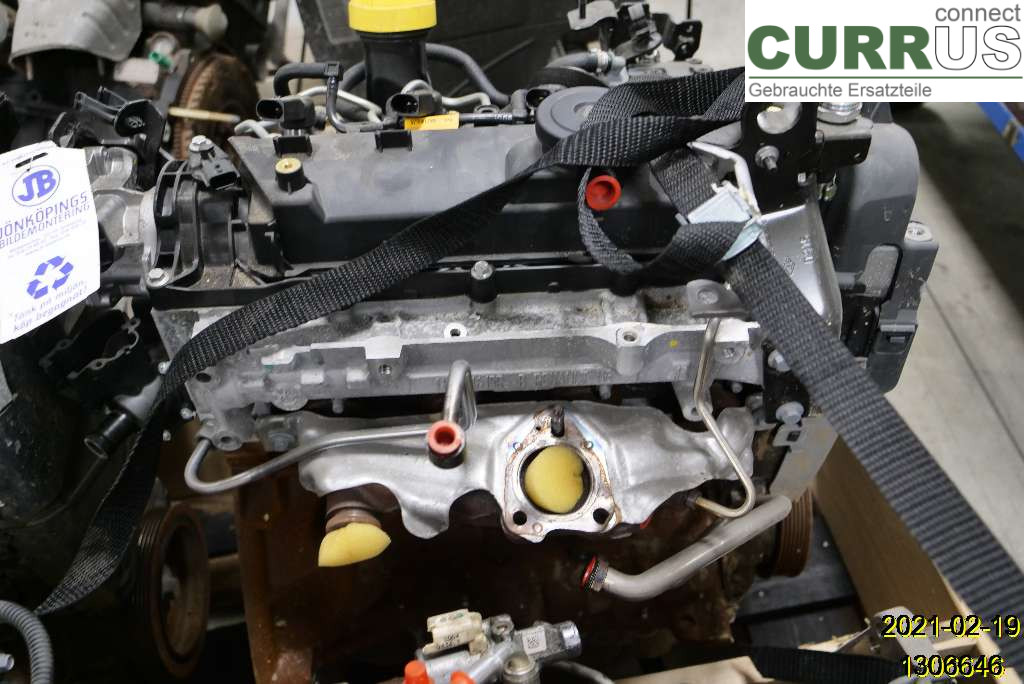 RENAULT MEGANE III 09-15 Engine 8201589545 K9K636 D598037