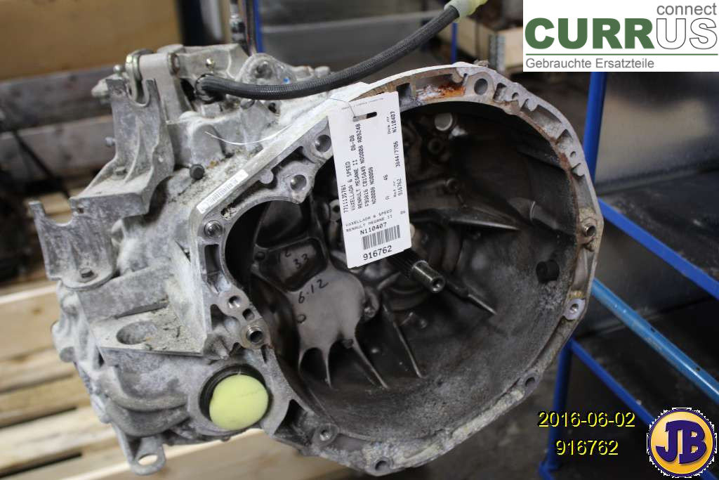 RENAULT MÉGANE II  06-08 Skrzynia 6-biegowa 7711135781 F9Q816 C015849