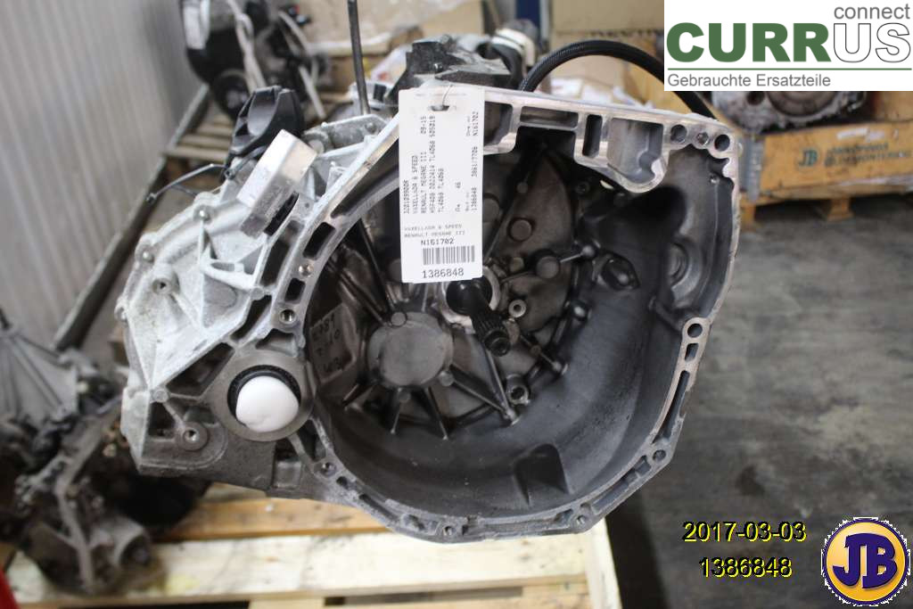 RENAULT MEGANE III 09-15 Gearbox (6-speed) 320109900R H5F408 D022414