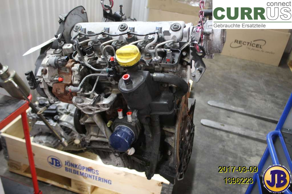 RENAULT MÉGANE II  06-08 Silnik 7711497190 F9Q803 C011559