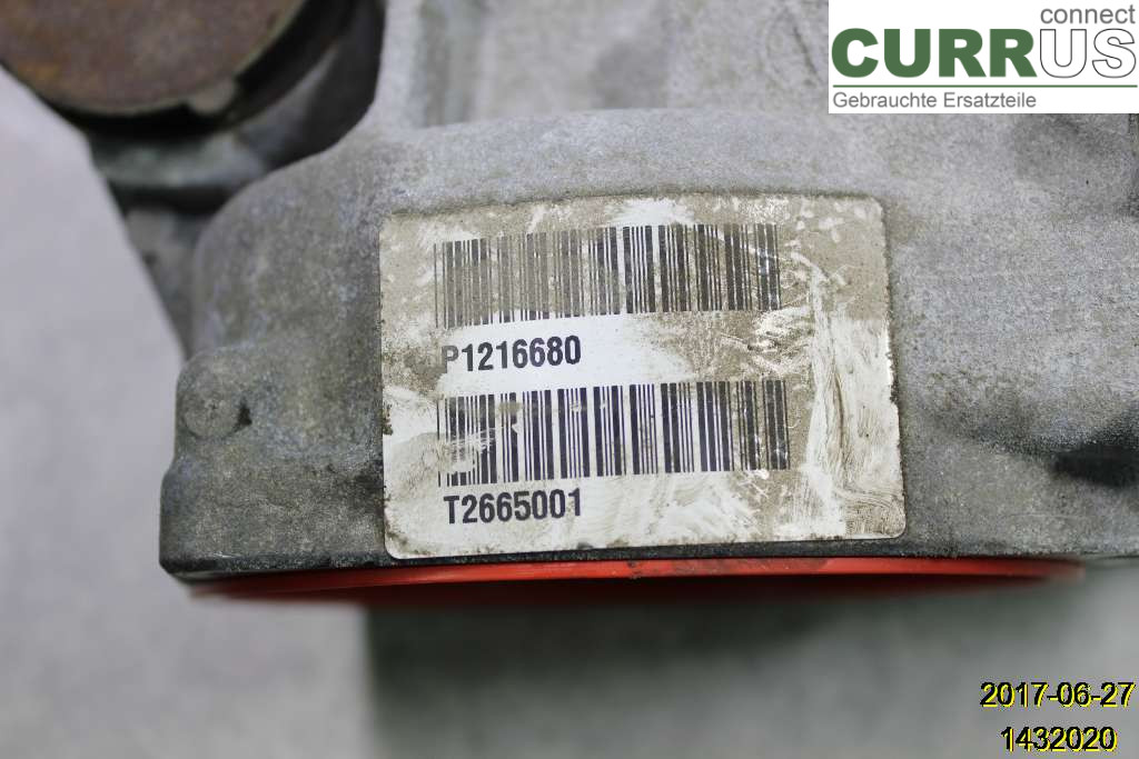 VOLVO V60 CROSS COUNTRY  16-18 Différentiel 36012670 B5254T12