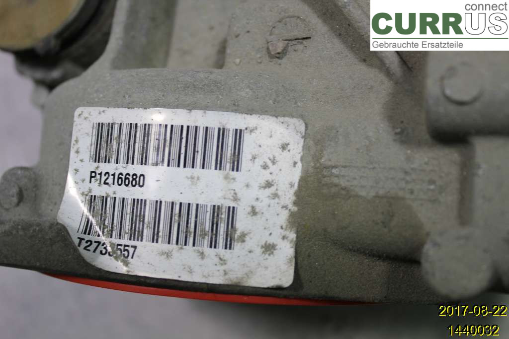 VOLVO V70    14-16 Differential 36012670 D5244T12