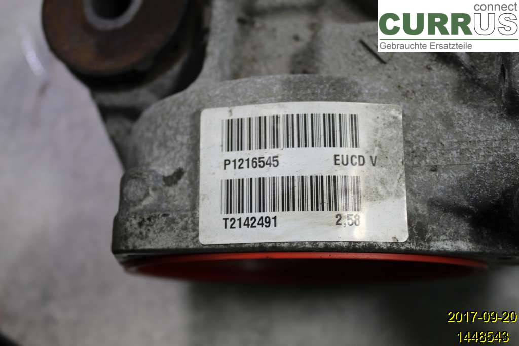 VOLVO V70    14-16 Differentiel 36012670 D5244T12