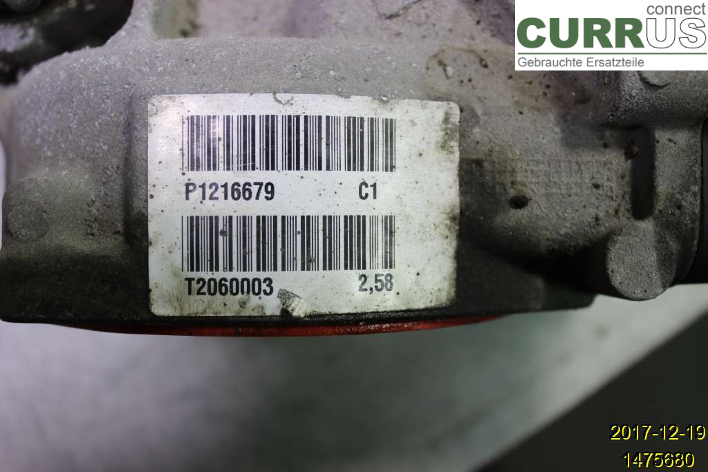 VOLVO V40  CROSS COUNTRY 13-19 Differential 36012669 B4204T11
