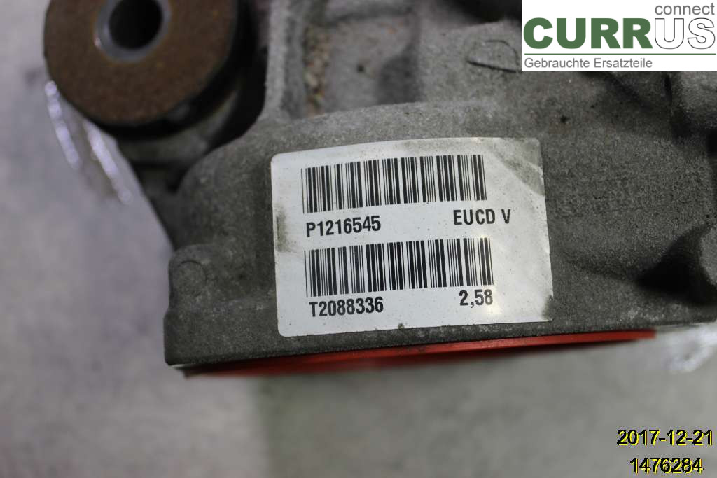 VOLVO S60  14-18 Differential 36012670 B6304T3
