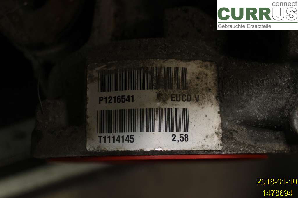 VOLVO S60  14-18 Differential 36012670 B6304T4