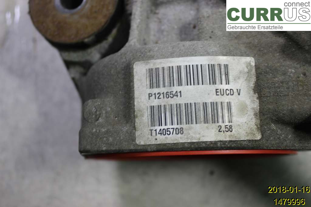 VOLVO V70    14-16 Differentiel 36012670 D5244T15