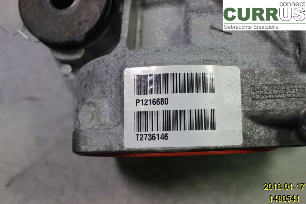 VOLVO S60  14-18 Differential 36012670 B5254T12