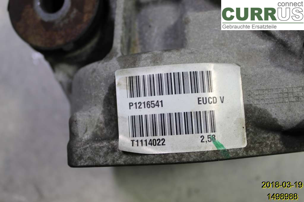 VOLVO XC60  14-17 Différentiel 36012670 B6304T4