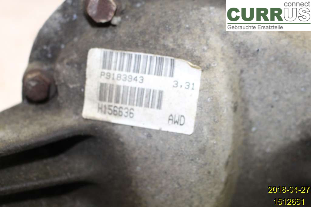 VOLVO S70/V70/XC  97-00 Différentiel 8251398 B5244T
