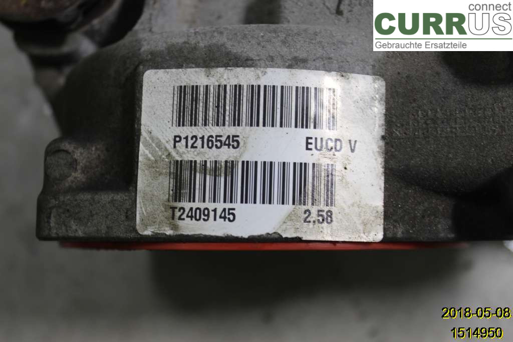 VOLVO V60  14-18 Differential 36012670 D5244T12