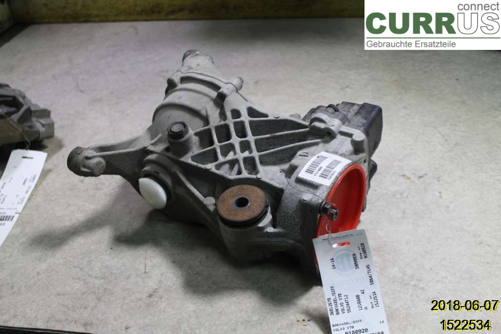 VOLVO V70    14-16 Differential 36012670 D5244T12