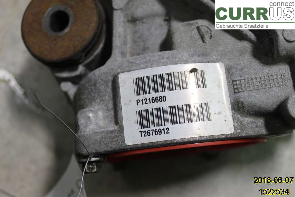 VOLVO V70    14-16 Differential 36012670 D5244T12