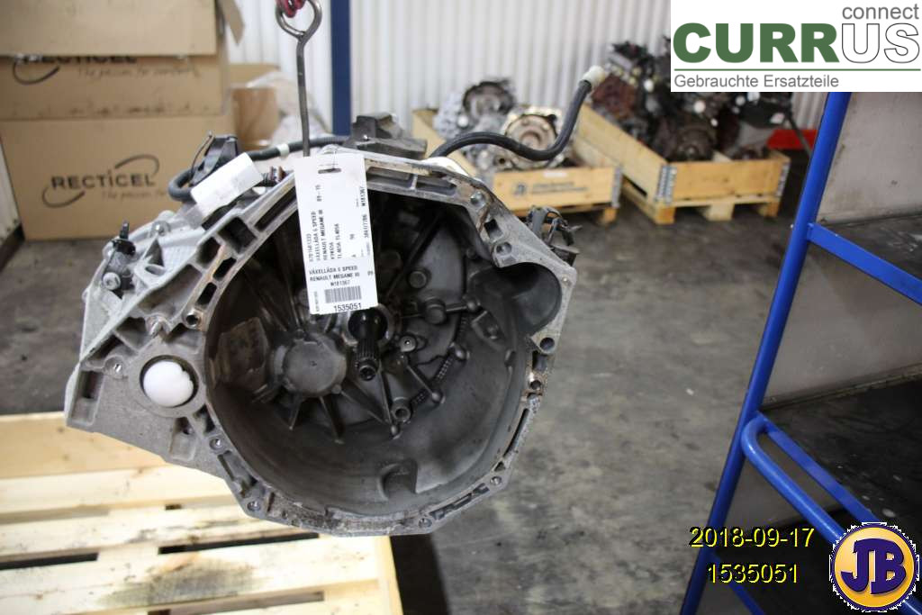 RENAULT MEGANE III 09-15 Boîte 6 vitesses 8201601333 K9K656