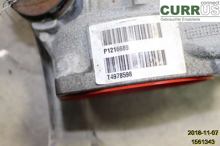 VOLVO V40  CROSS COUNTRY 13-19 Differential 36012669 B4204T21